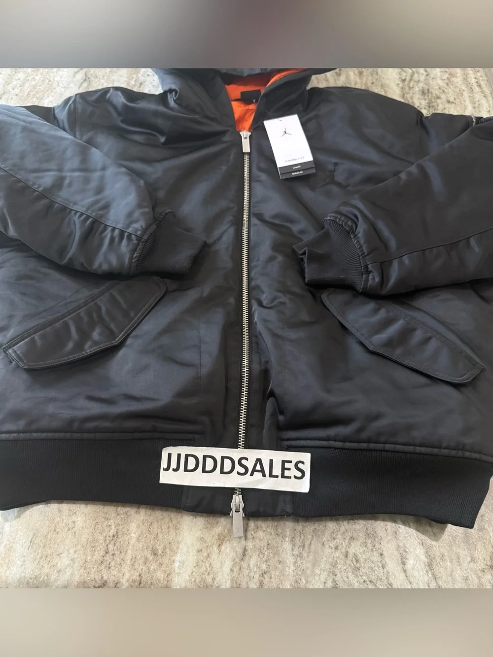 NIKE AIR JORDAN Renegade Flight Therma-FIT Hooded Jacket HV0540-010 Men’s Sz XL
